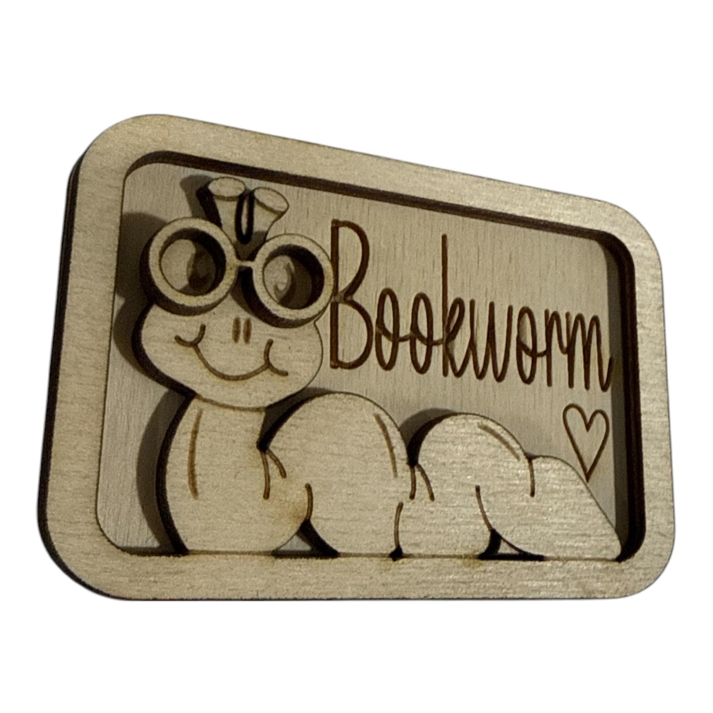 DIY Bookworm Magnet Set, Worm Magnet Unfinished, Everyday Bookworm, Fridge Magnets DIY, Unfinished