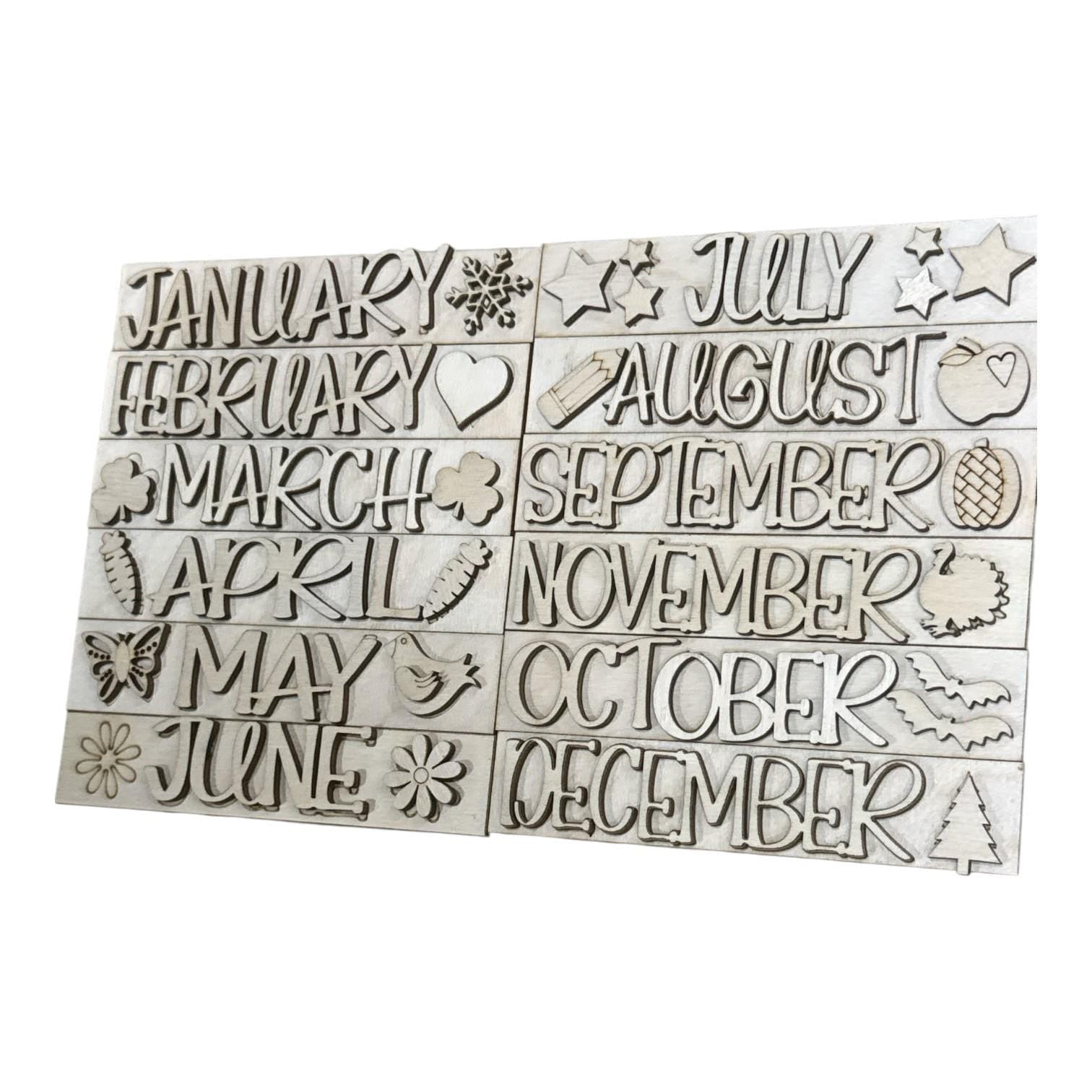 DIY Desk Interchangeable Post It Note Desk Caddy: 12 Month Seasonal Decor
