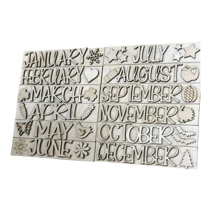 DIY Desk Interchangeable Post It Note Desk Caddy: 12 Month Seasonal Decor