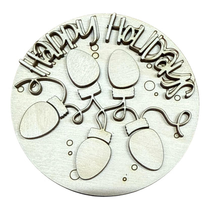 DIY Bundle 11 Seasonals, 3" or 6" rounds, DIY Seasonal Interchangeable Sign Rounds: DIY Craft Bundle, Craft Seasonal Inserts
