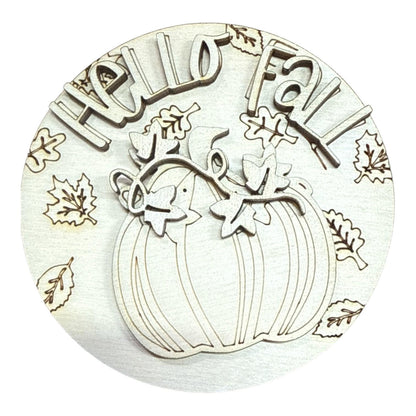 DIY Bundle 11 Seasonals, 3" or 6" rounds, DIY Seasonal Interchangeable Sign Rounds: DIY Craft Bundle, Craft Seasonal Inserts