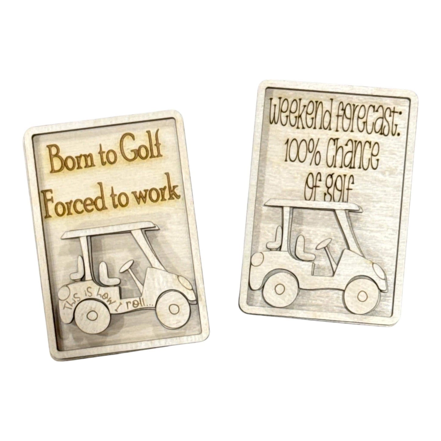 DIY Golf Magnet Set, Unfinished, Everyday, Fridge Magnets DIY, Unfinished