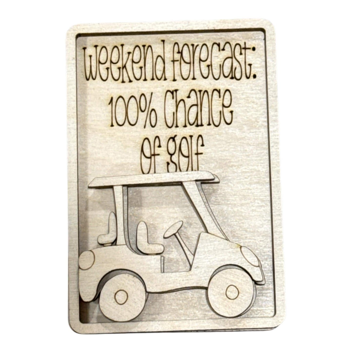 DIY Golf Magnet Set, Unfinished, Everyday, Fridge Magnets DIY, Unfinished