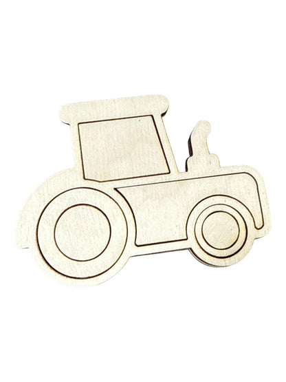 DIY Farm Animal Magnet, Unfinished, Fridge Magnets
