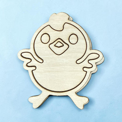 DIY Farm Animal Magnet, Unfinished, Fridge Magnets
