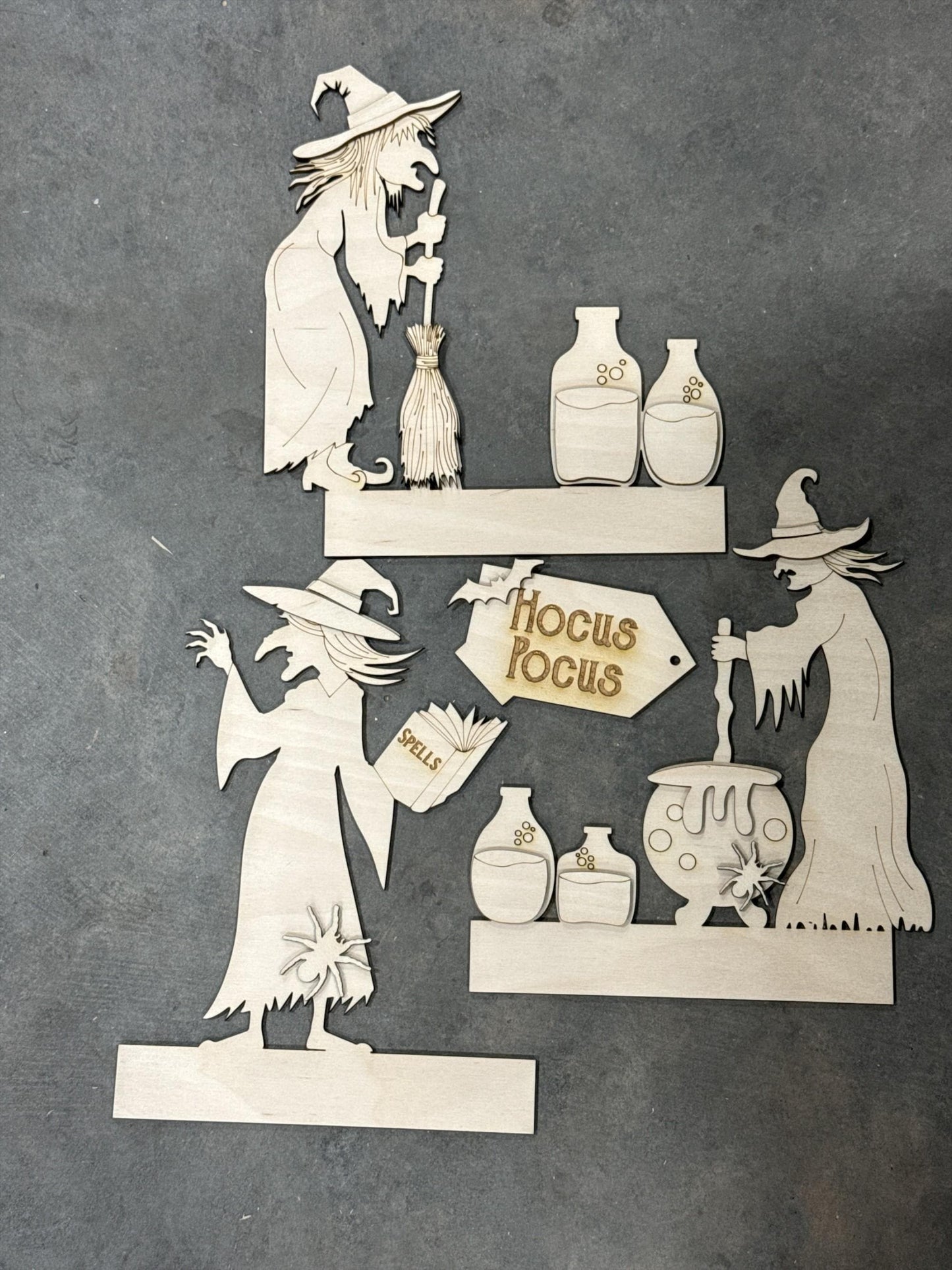 DIY Halloween Interchangeable Trunk Inserts, Inserts Only