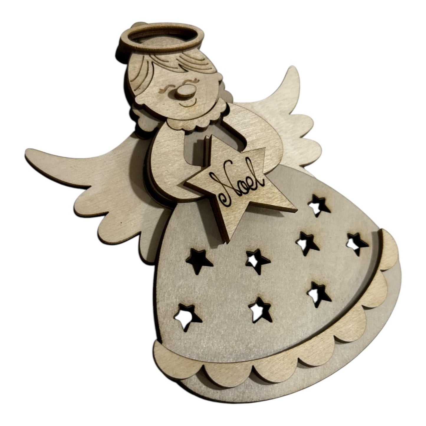 DIY Noel Angel Ornaments, Unfinished Ornaments, Angels Unfinished Wooden Ornaments