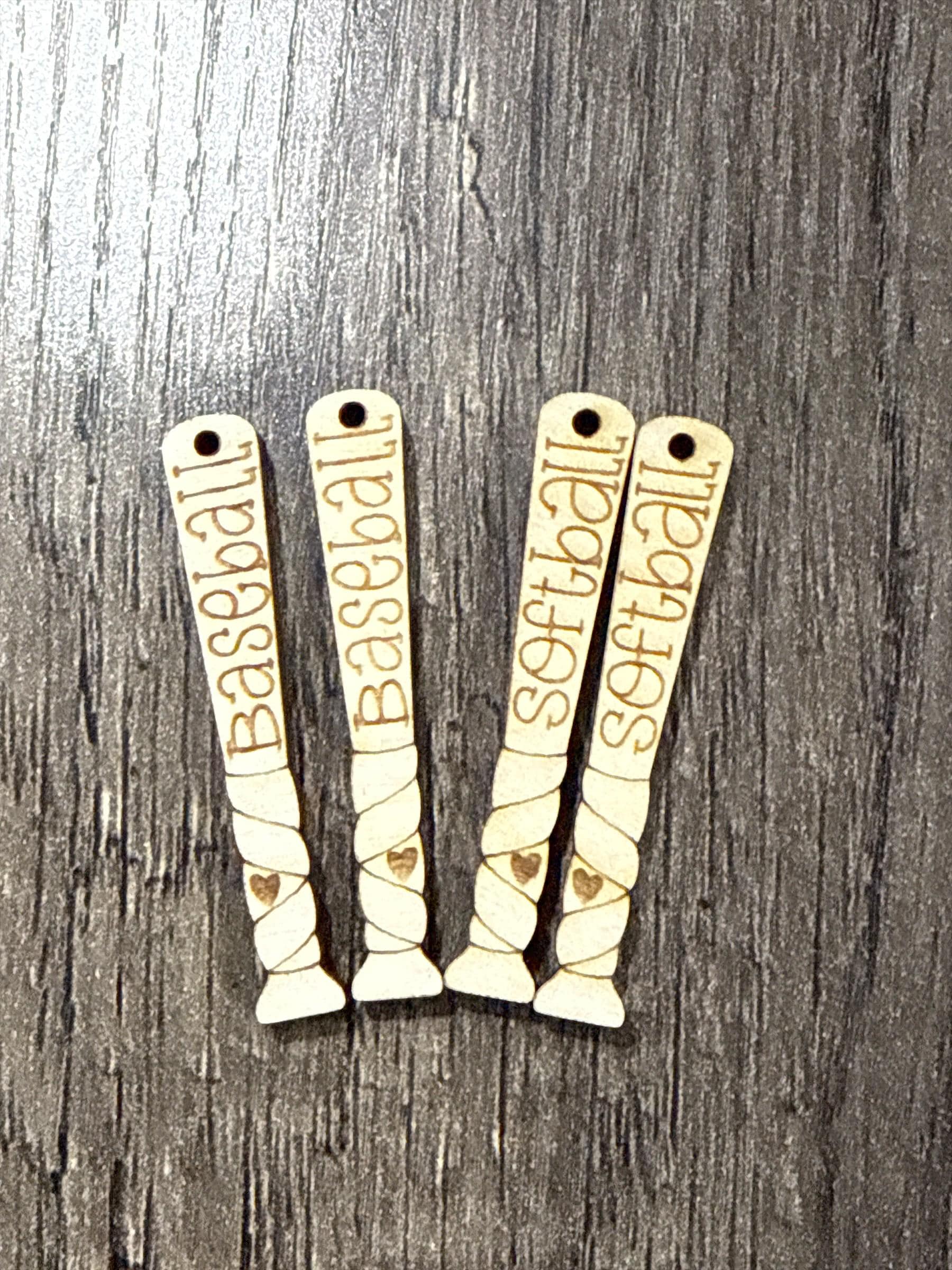 DIY Baseball or Softball Earrings, Unfinished Sports Earrings
