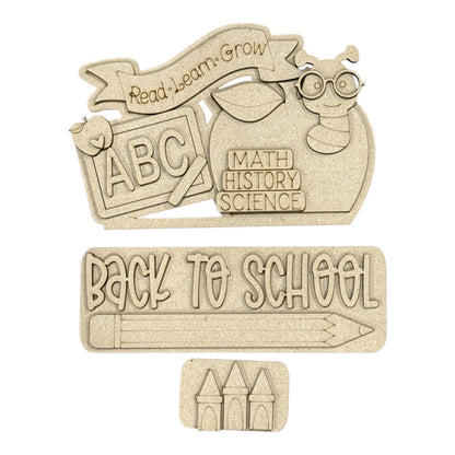 DIY Back to School Truck Insert: Interchangeable Teacher Decor, DIY Options