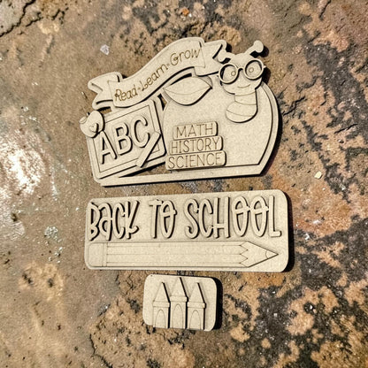 DIY Back to School Truck Insert: Interchangeable Teacher Decor, DIY Options