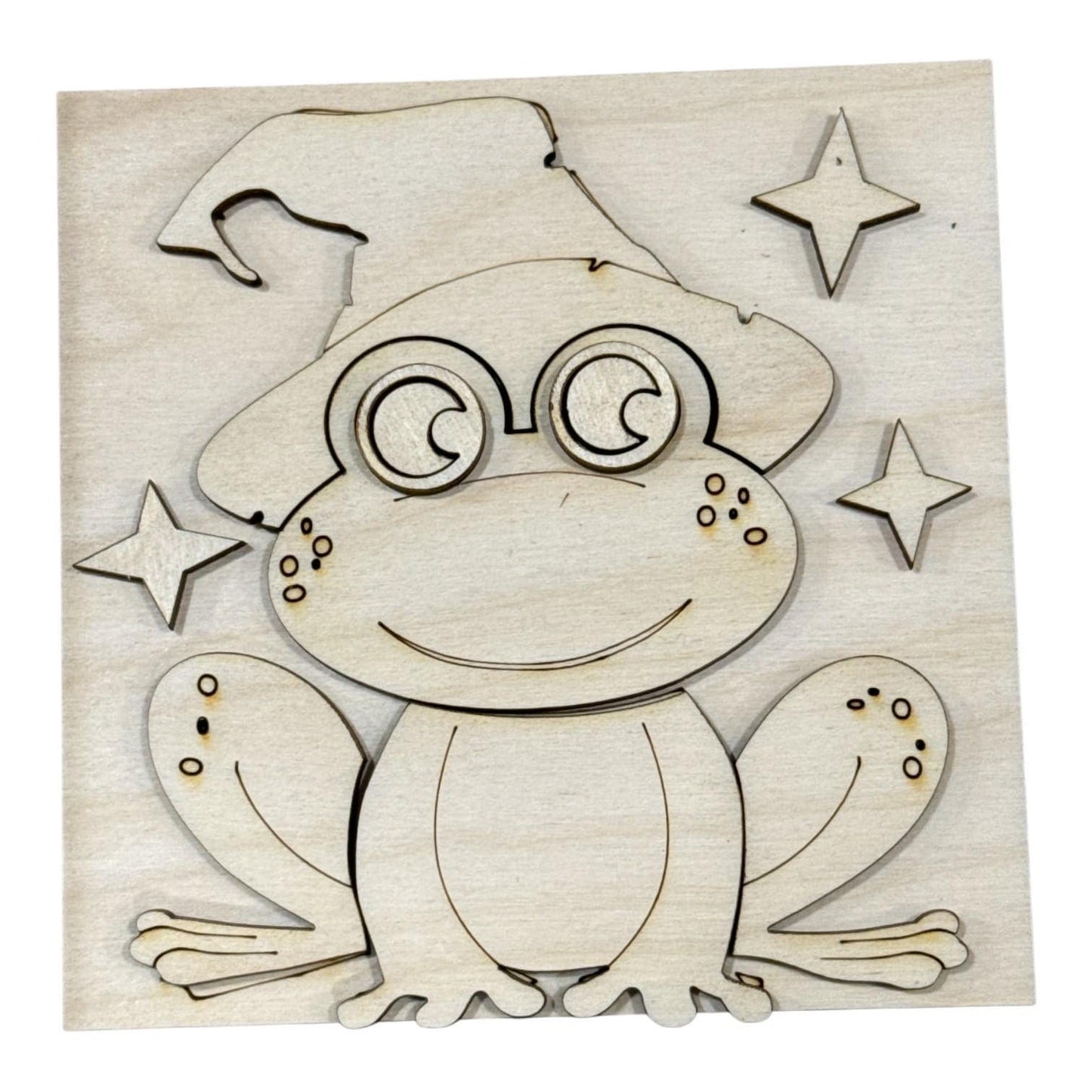DIY Warts and Wishes Frog Halloween Ladder Inserts DIY, 4.25" Squares for inserts, Leaning ladder inserts, Halloween