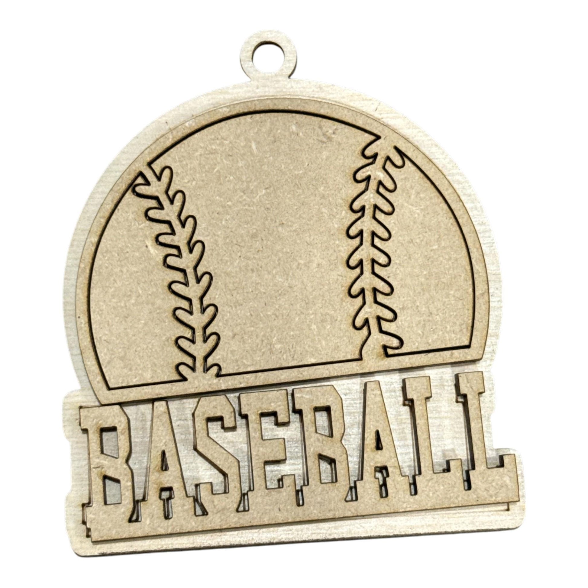 DIY Sports Ball Ornament, Unfinished Ornament, Holiday, Sports Car Charms