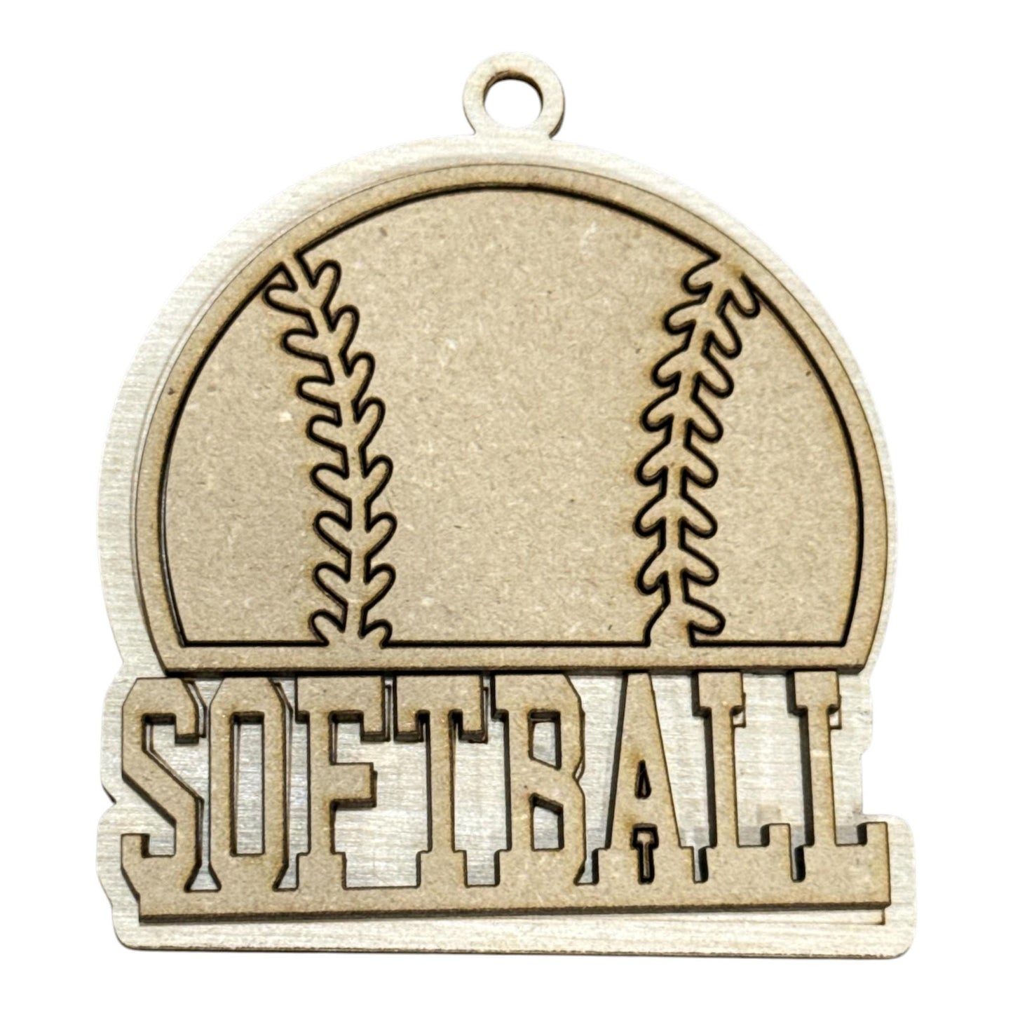 DIY Sports Ball Ornament, Unfinished Ornament, Holiday, Sports Car Charms