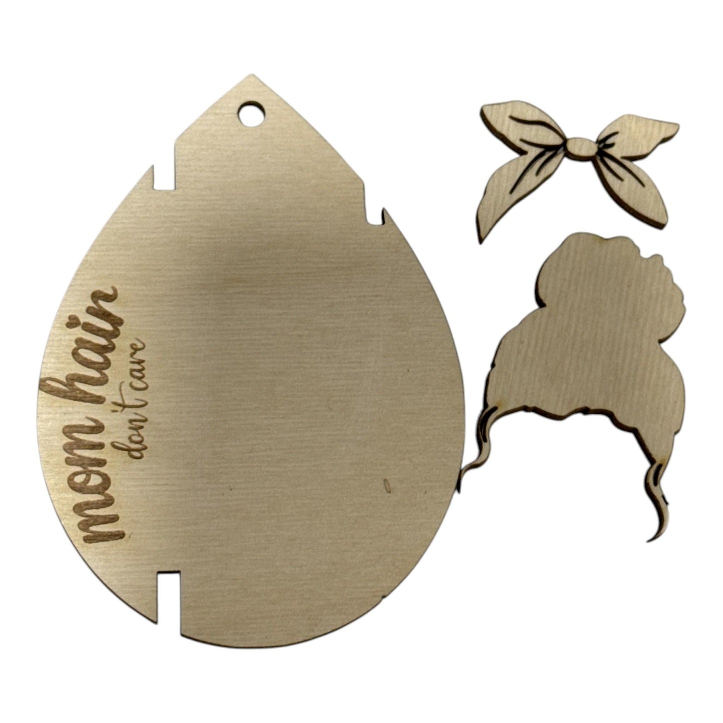 DIY Cheer Mom, Mom Hair Rearview Mirror Charm, Custom Ponytail Holder, Hair Tie Accessory