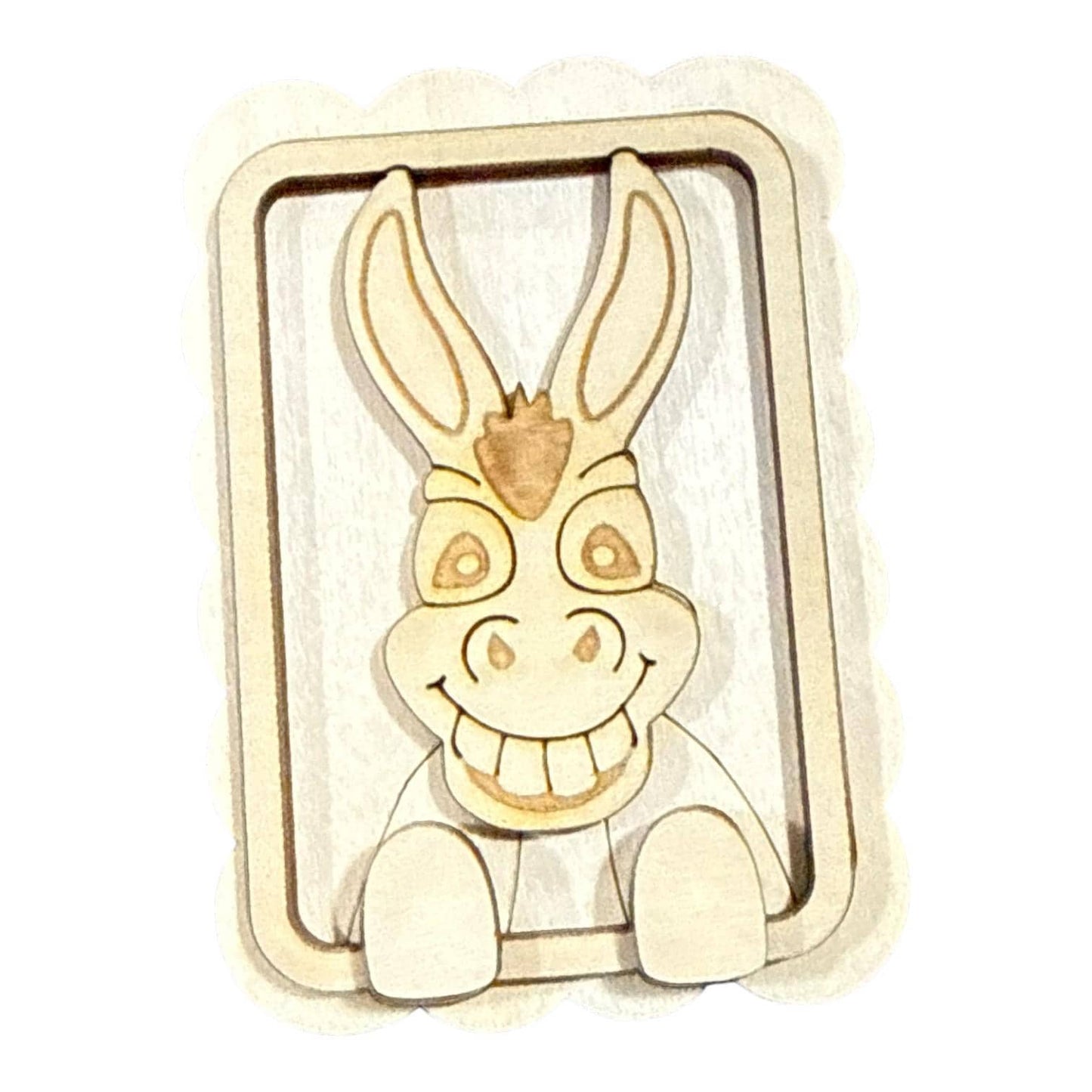 DIY Donkey Magnet, Unfinished, Everyday, Fridge Magnets DIY, Unfinished