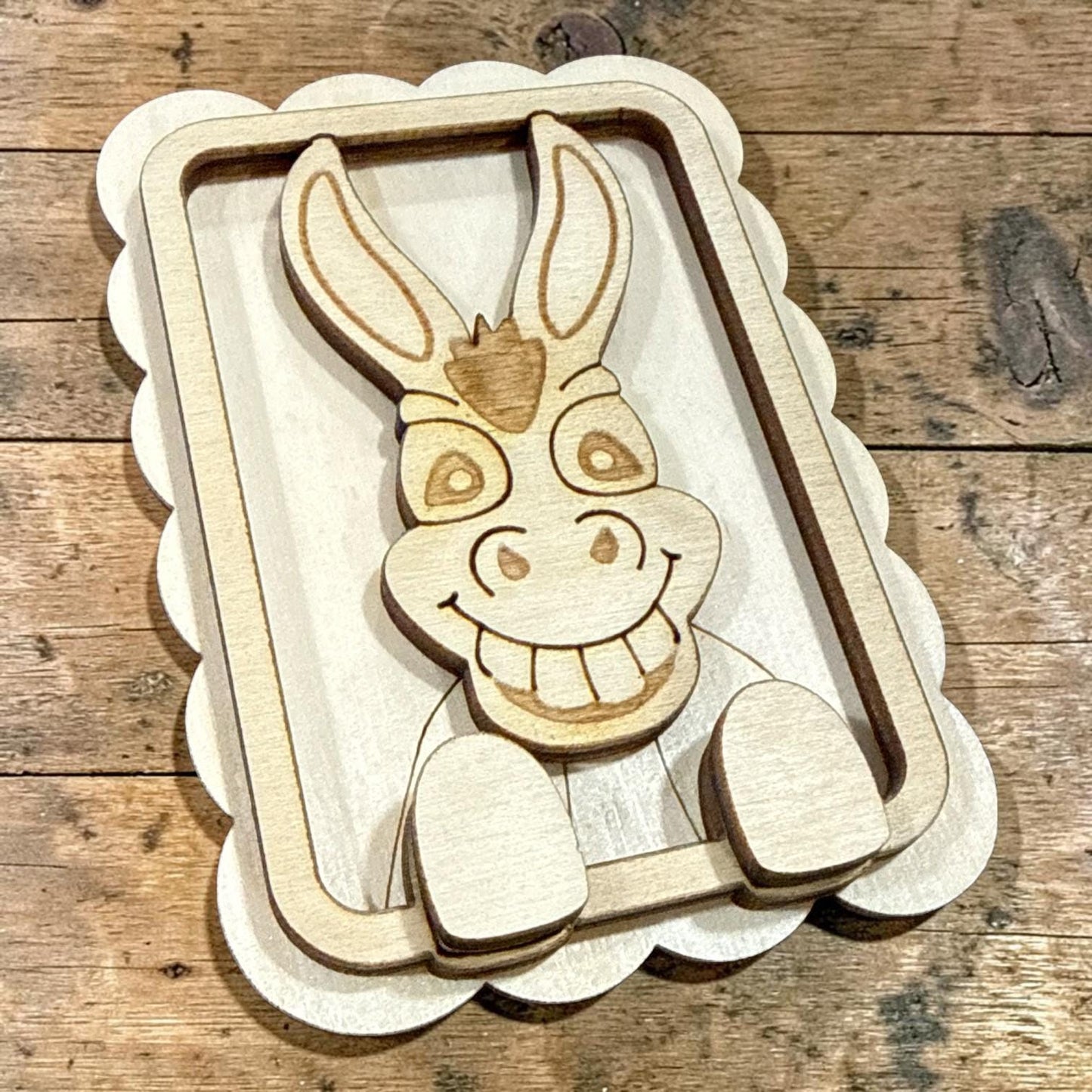 DIY Donkey Magnet, Unfinished, Everyday, Fridge Magnets DIY, Unfinished
