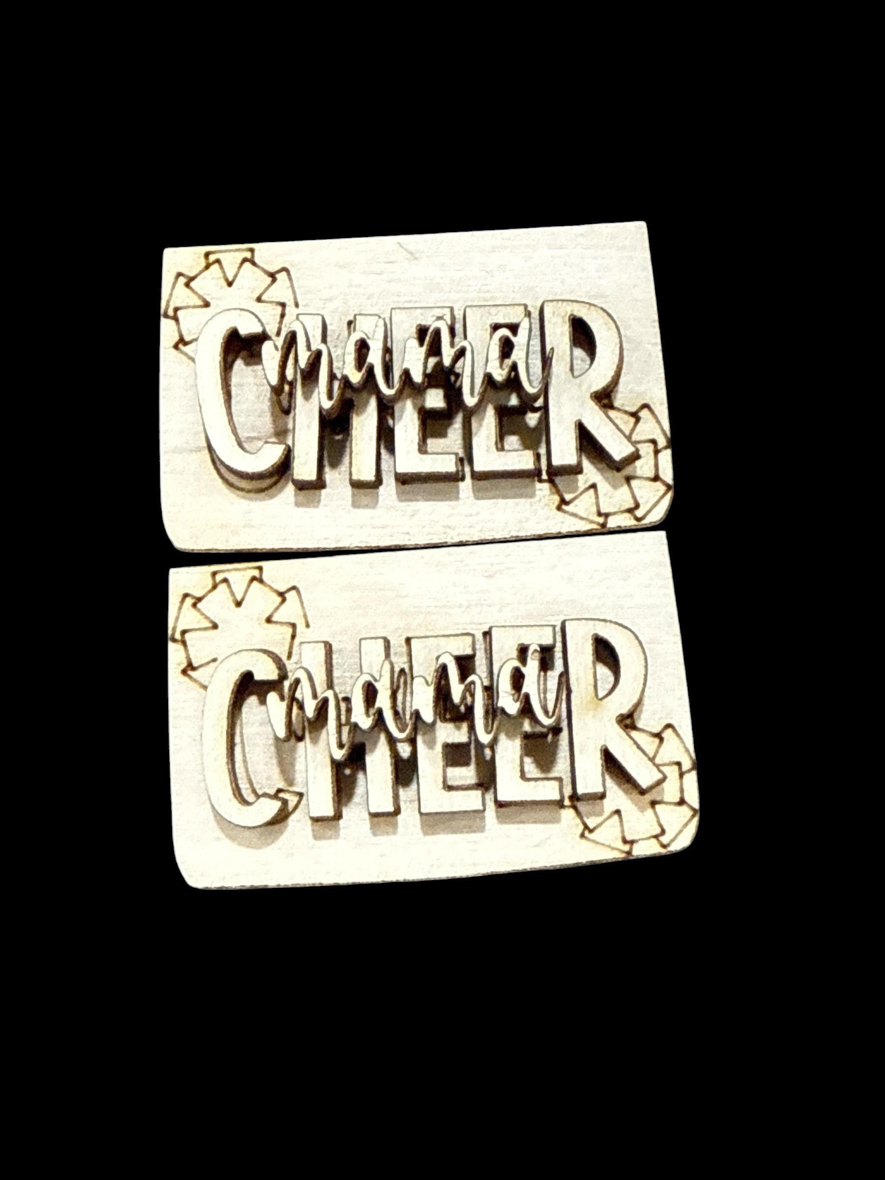 DIY Cheer Mom Hair Clip: Cheer Hair Clip Unfinished