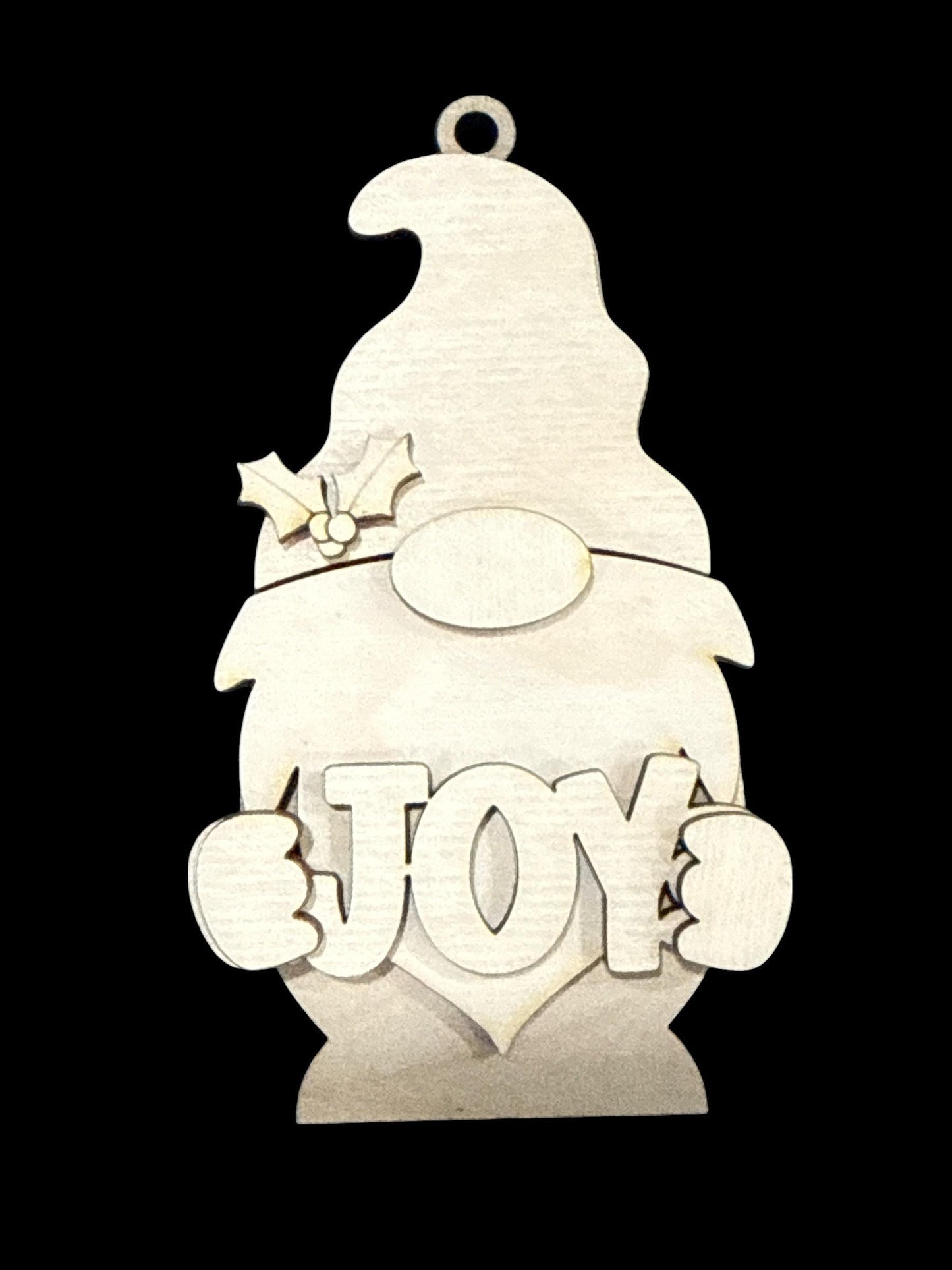 DIY Gnome Ornaments for Christmas, Gnome Ornament, Unfinished Wood Christmas