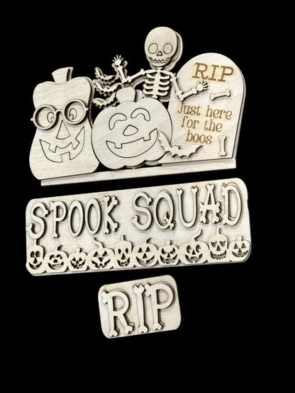 DIY Spook Squad Halloween Truck Insert: Interchangeable, Insert Only