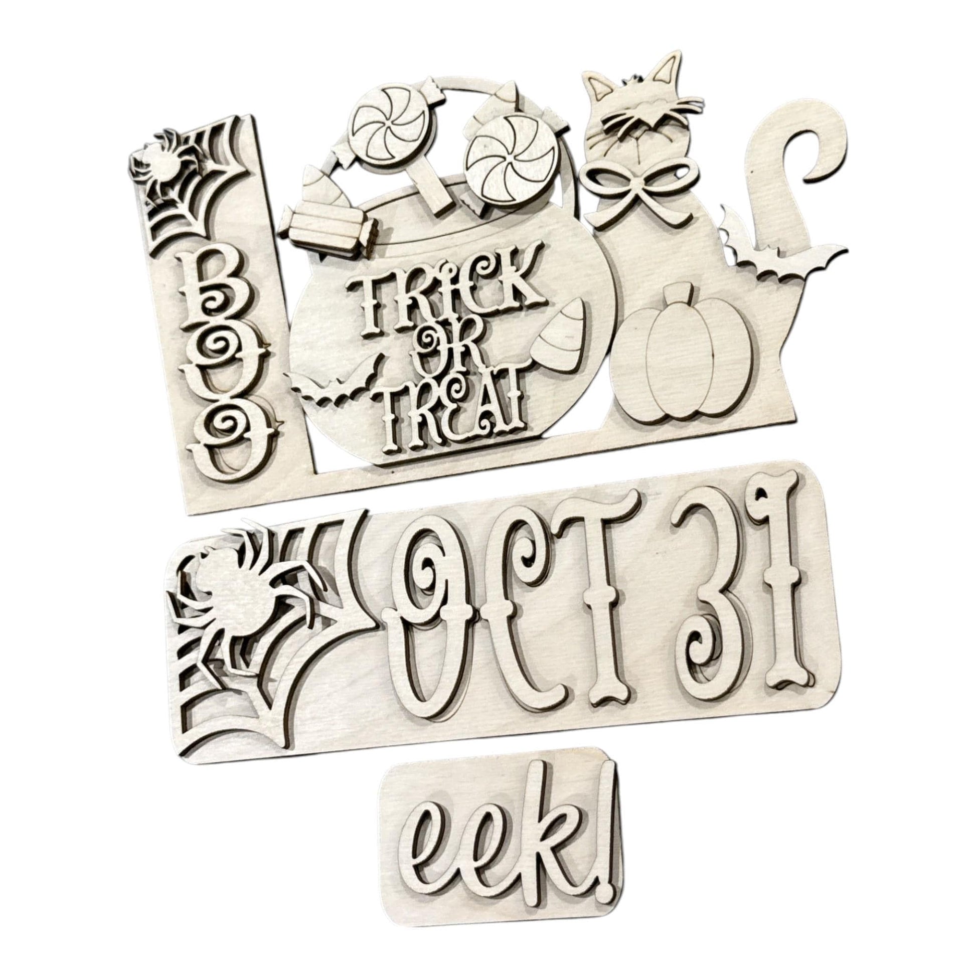 DIY Trick or Treat Halloween Truck Insert: Interchangeable, Insert Only