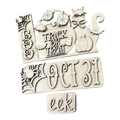 DIY Trick or Treat Halloween Truck Insert: Interchangeable, Insert Only