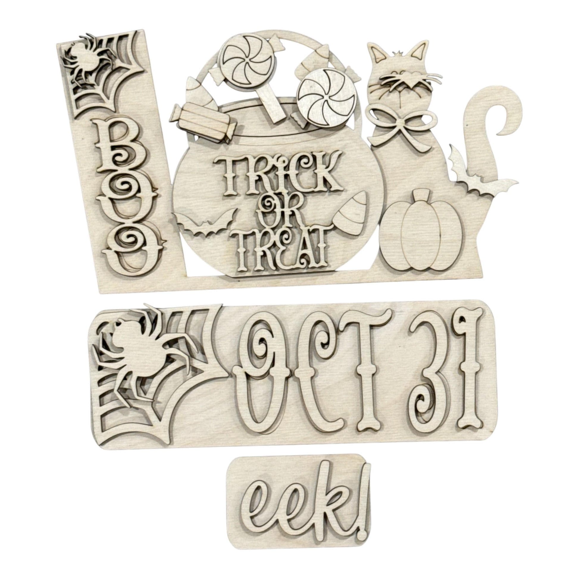 DIY Trick or Treat Halloween Truck Insert: Interchangeable, Insert Only