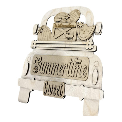 DIY Sweet Summertime Watermelon Truck Insert: Interchangeable, Insert Only