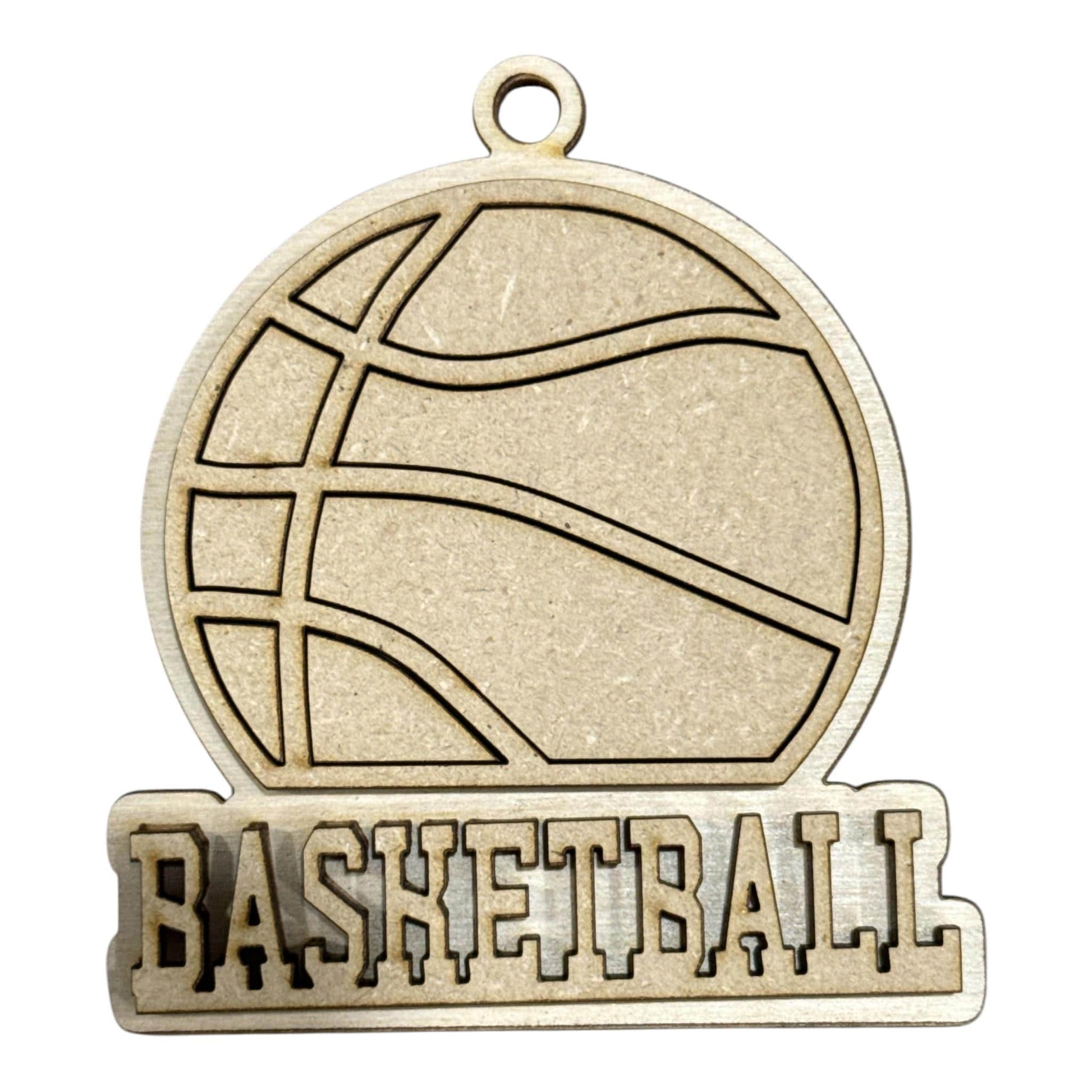 DIY Sports Ball Ornament, Unfinished Ornament, Holiday, Sports Car Charms