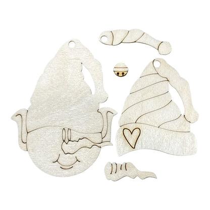 DIY Snowman Ornaments, Elf, Cute Snowman Hat