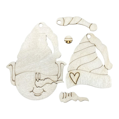 DIY Snowman Ornaments, Elf, Cute Snowman Hat