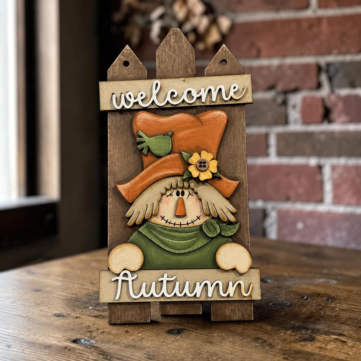 DIY 'Happy Mess' Unfinished Wood Door Hanger: Paint Craft Project