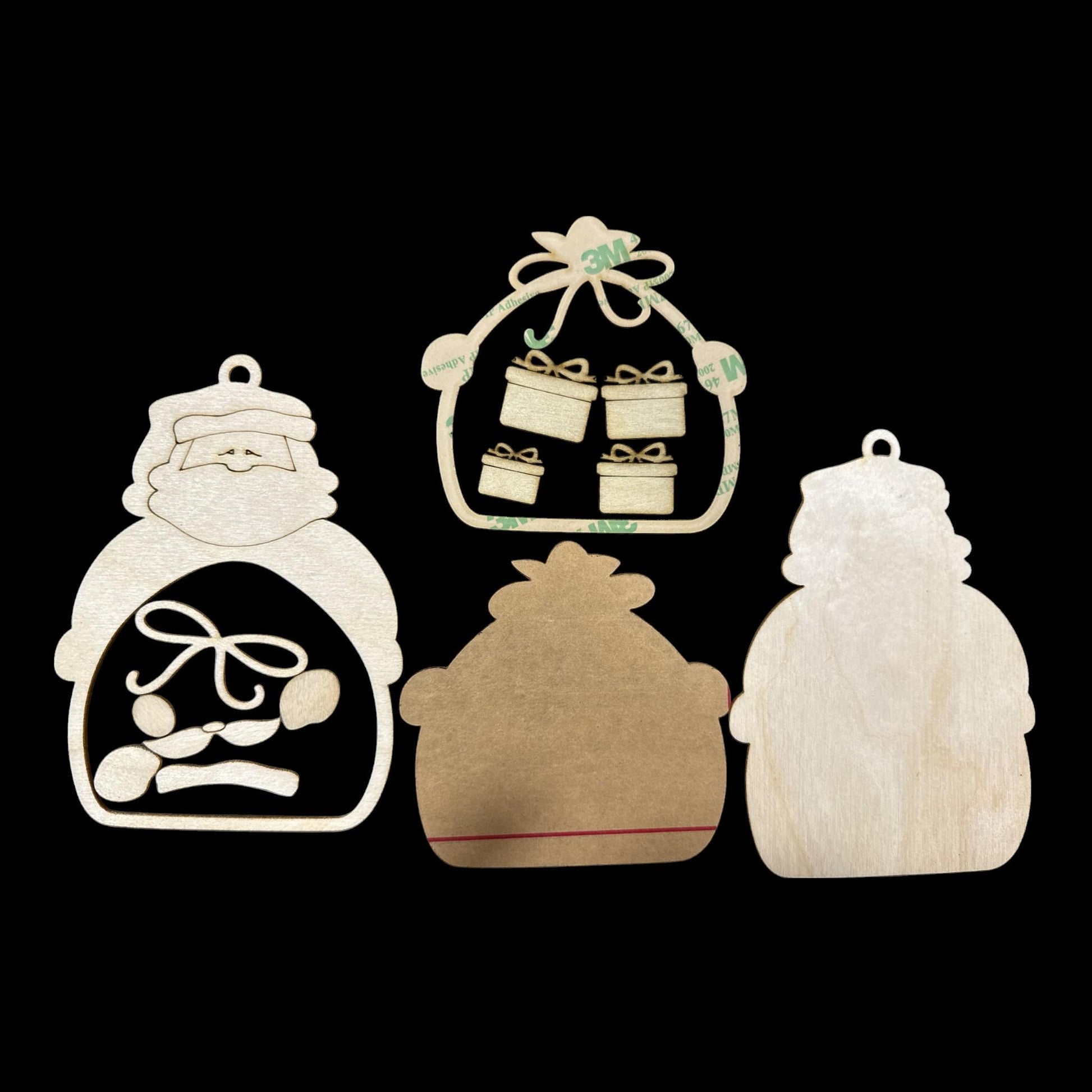 DIY Santa Shaker with Presents