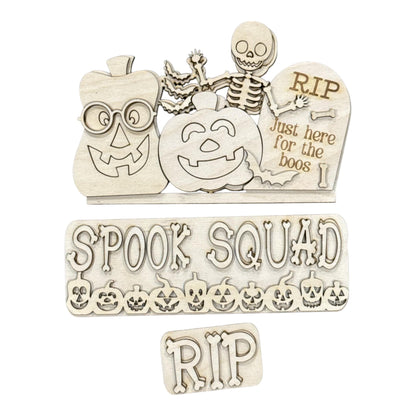DIY Spook Squad Halloween Truck Insert: Interchangeable, Insert Only