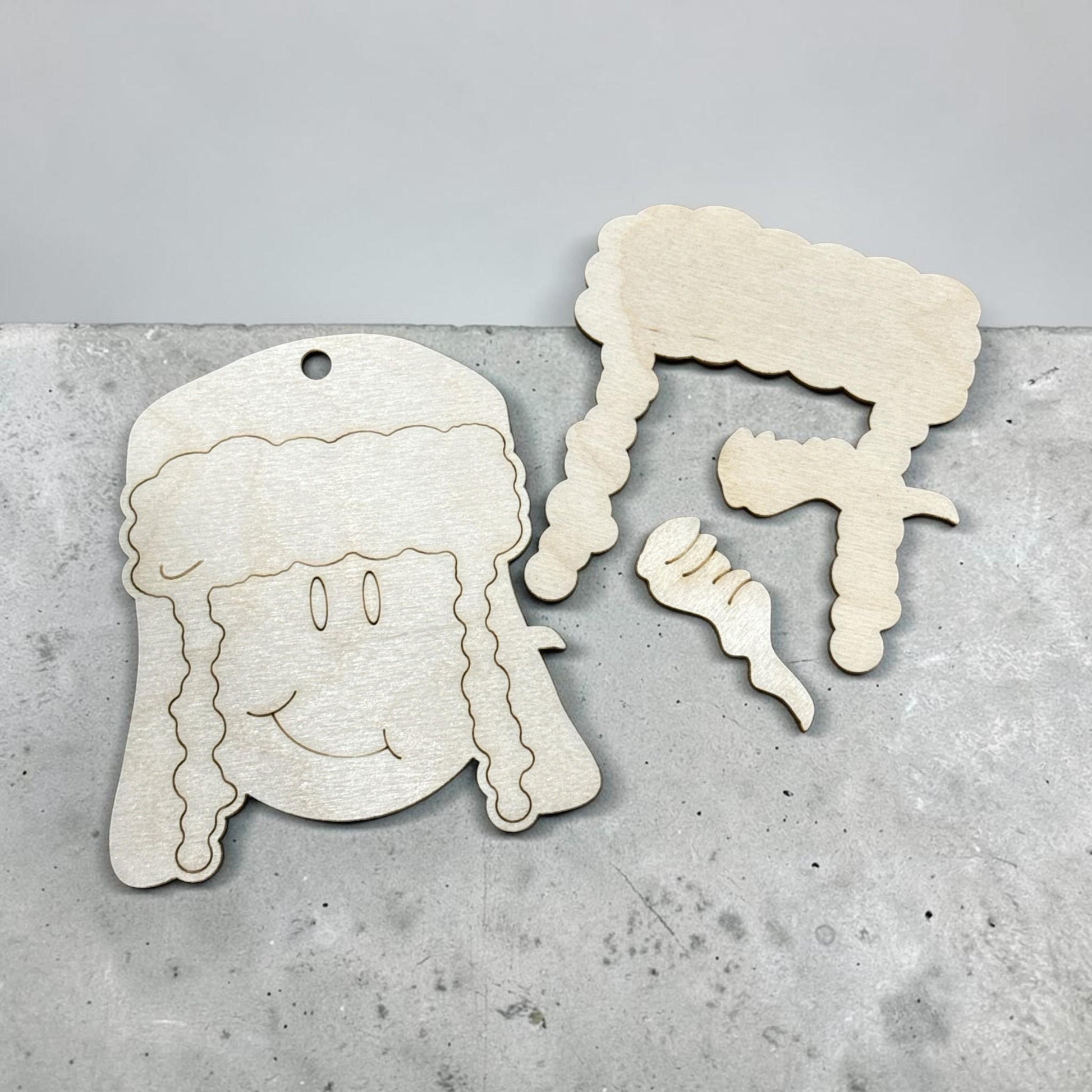 DIY Snowman Ornaments, Elf, Cute Snowman Hat