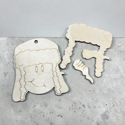 DIY Snowman Ornaments, Elf, Cute Snowman Hat
