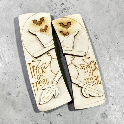 DIY Trick or Treat Witch Hair Clip