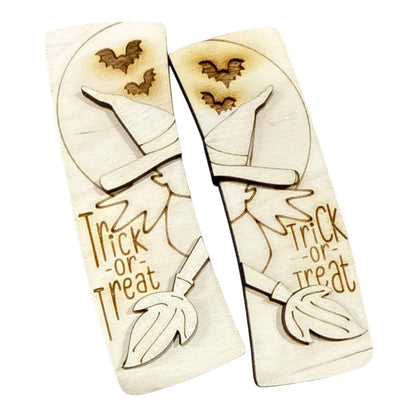 DIY Trick or Treat Witch Hair Clip
