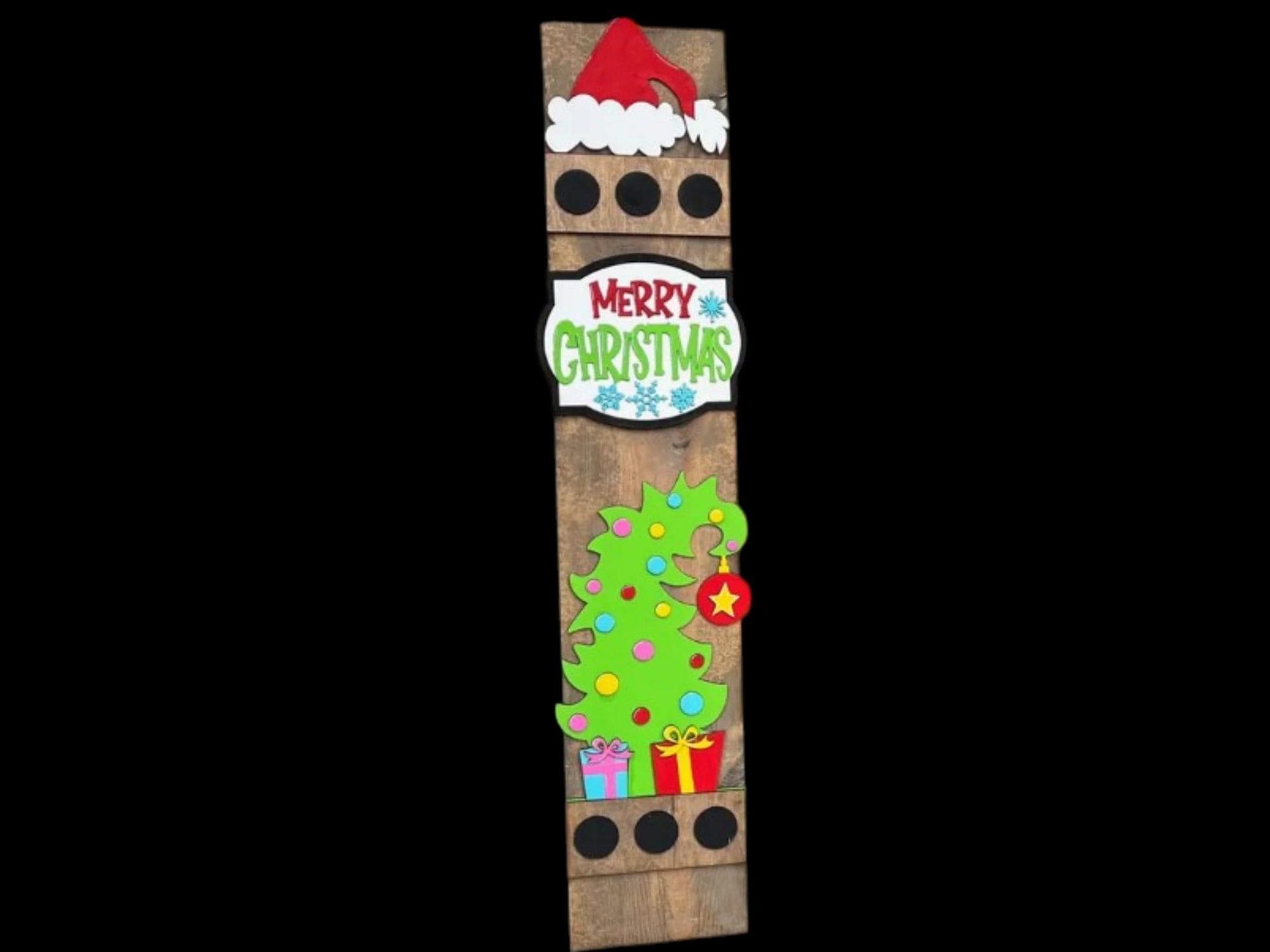 DIY Whimsical Tree Leaner Insert Only, Interchangeable Porch Leaner, Seasonal