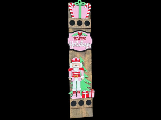 DIY Nutcracker Insert Only, Interchangeable Porch Leaner, Seasonal