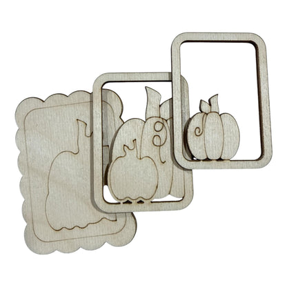 DIY Pumpkin Magnet, Unfinished, Everyday, Fridge Magnets DIY, Unfinished