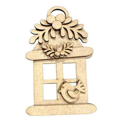 DIY Country Christmas Ornaments, Unfinished