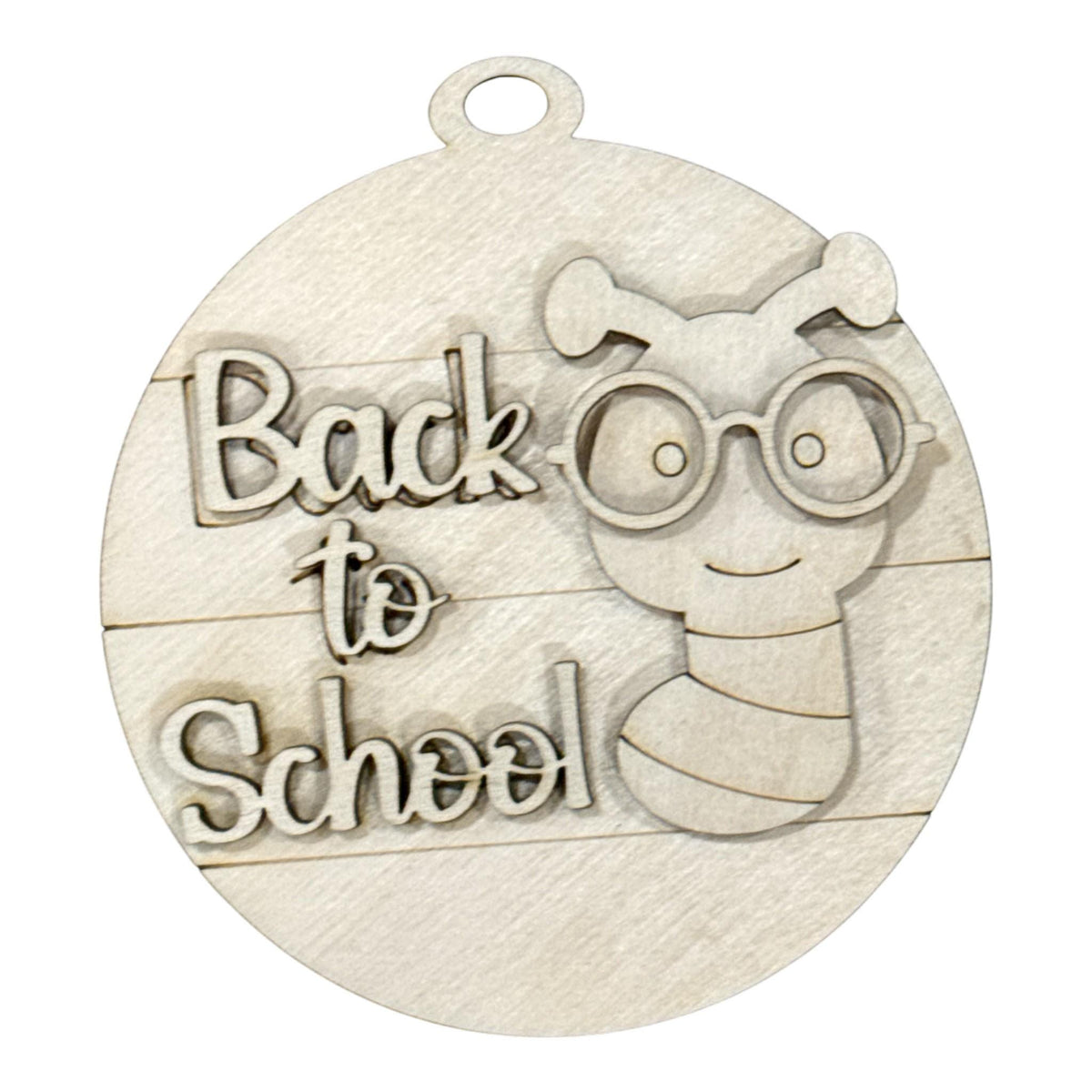 DIY Teacher Ornaments 2, Teacher Car Charms Unfinished