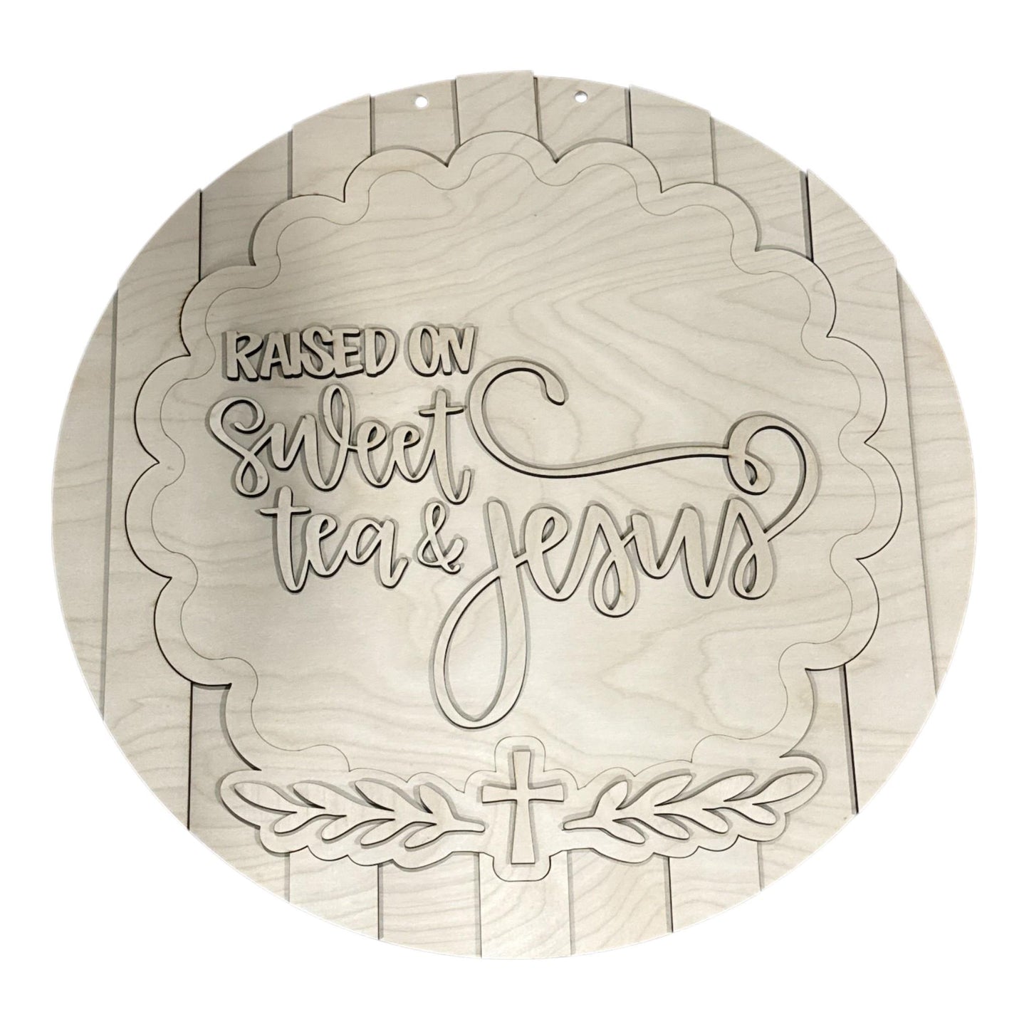 DIY Raised on Sweet Tea and Jesus, Spiritual