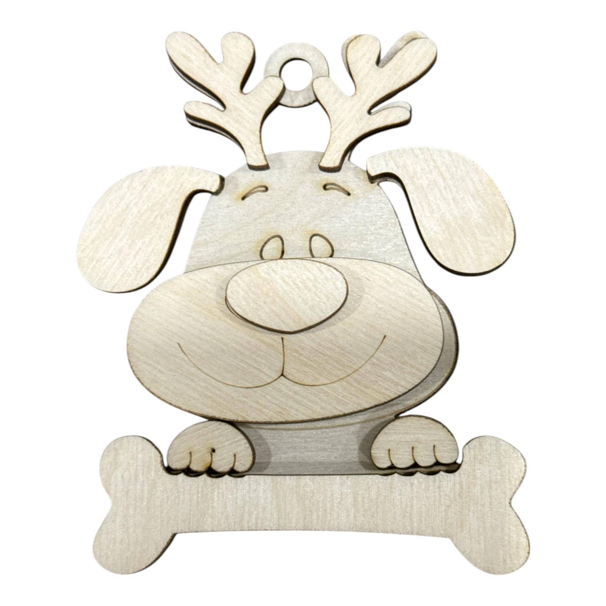 DIY Dog Bone Ornament, Cute Dogs 3D