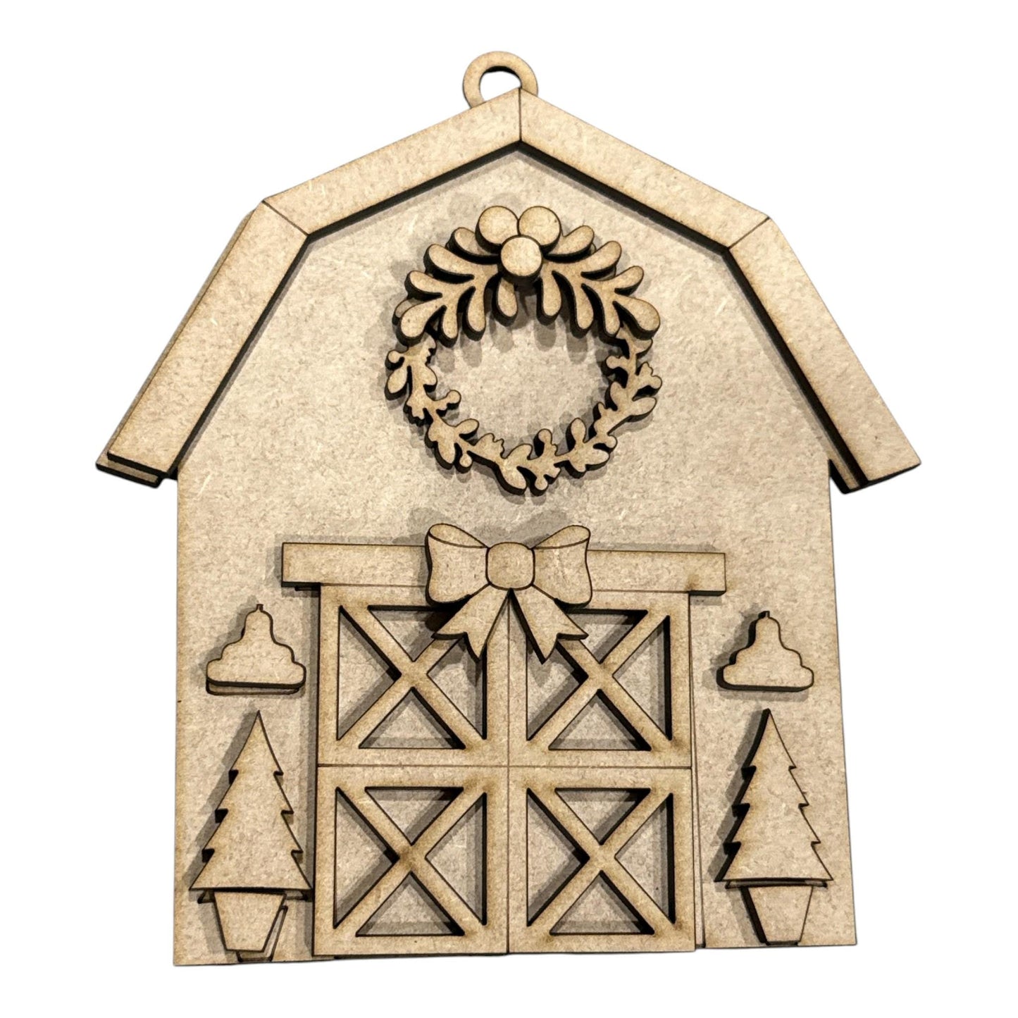 DIY Country Christmas Ornaments, Unfinished