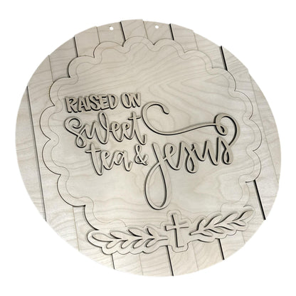 DIY Raised on Sweet Tea and Jesus, Spiritual