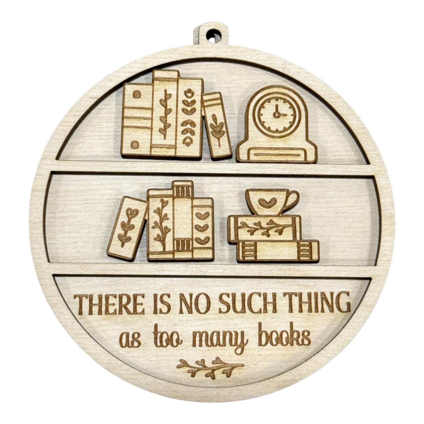 DIY Book Lover Ornaments, Unfinished Ornaments, Book Unfinished Wooden Ornaments