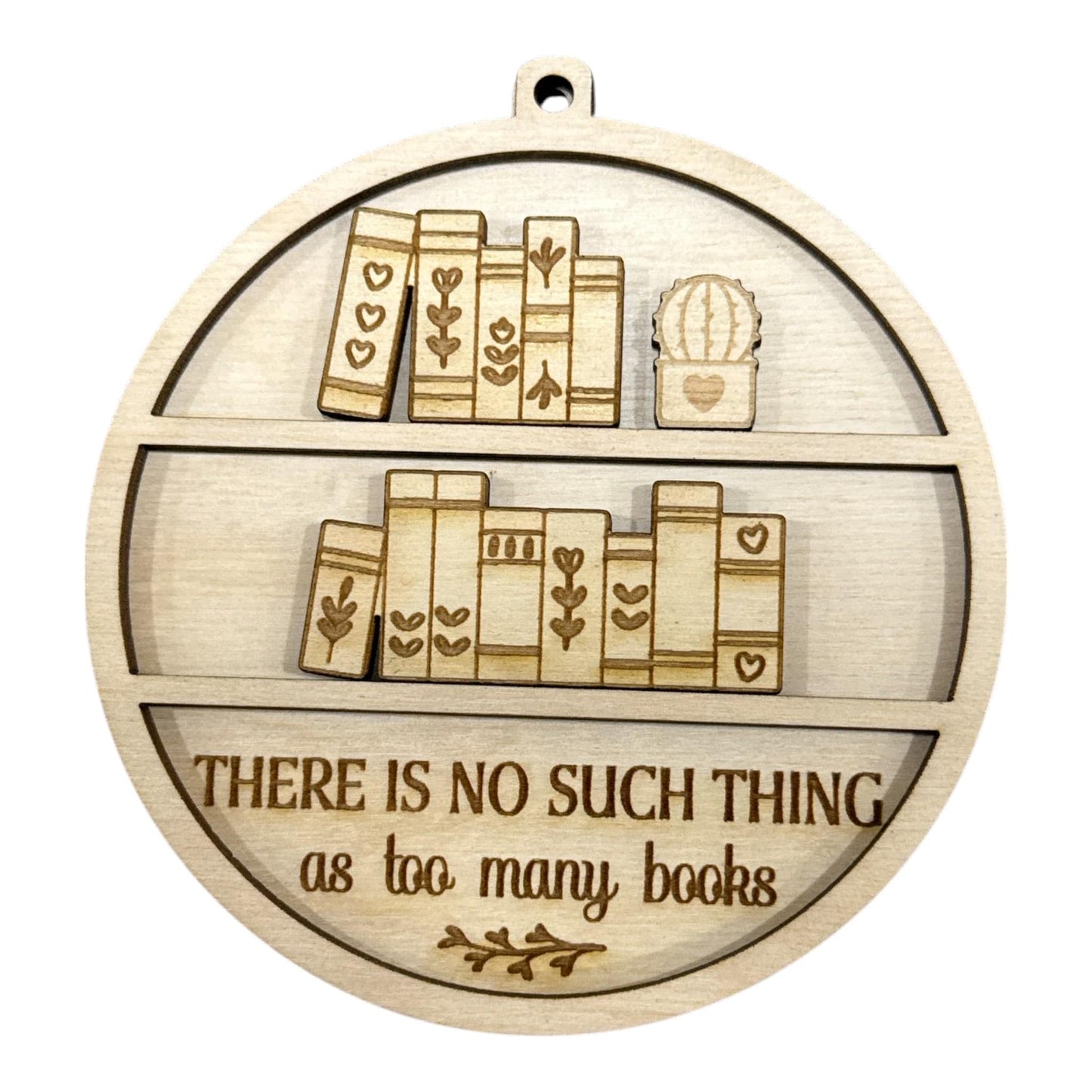 DIY Book Lover Ornaments, Unfinished Ornaments, Book Unfinished Wooden Ornaments