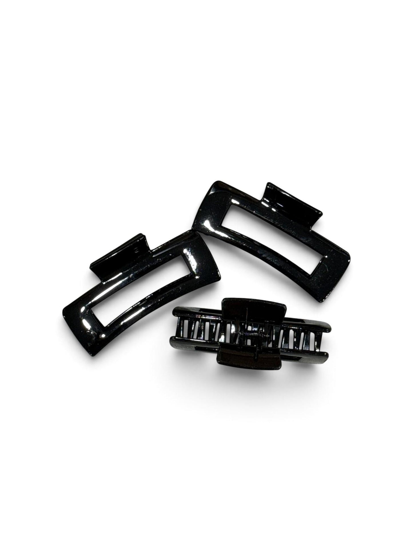 Black Claw Clip, Claw Clips 4", Colors, Black 10 pack