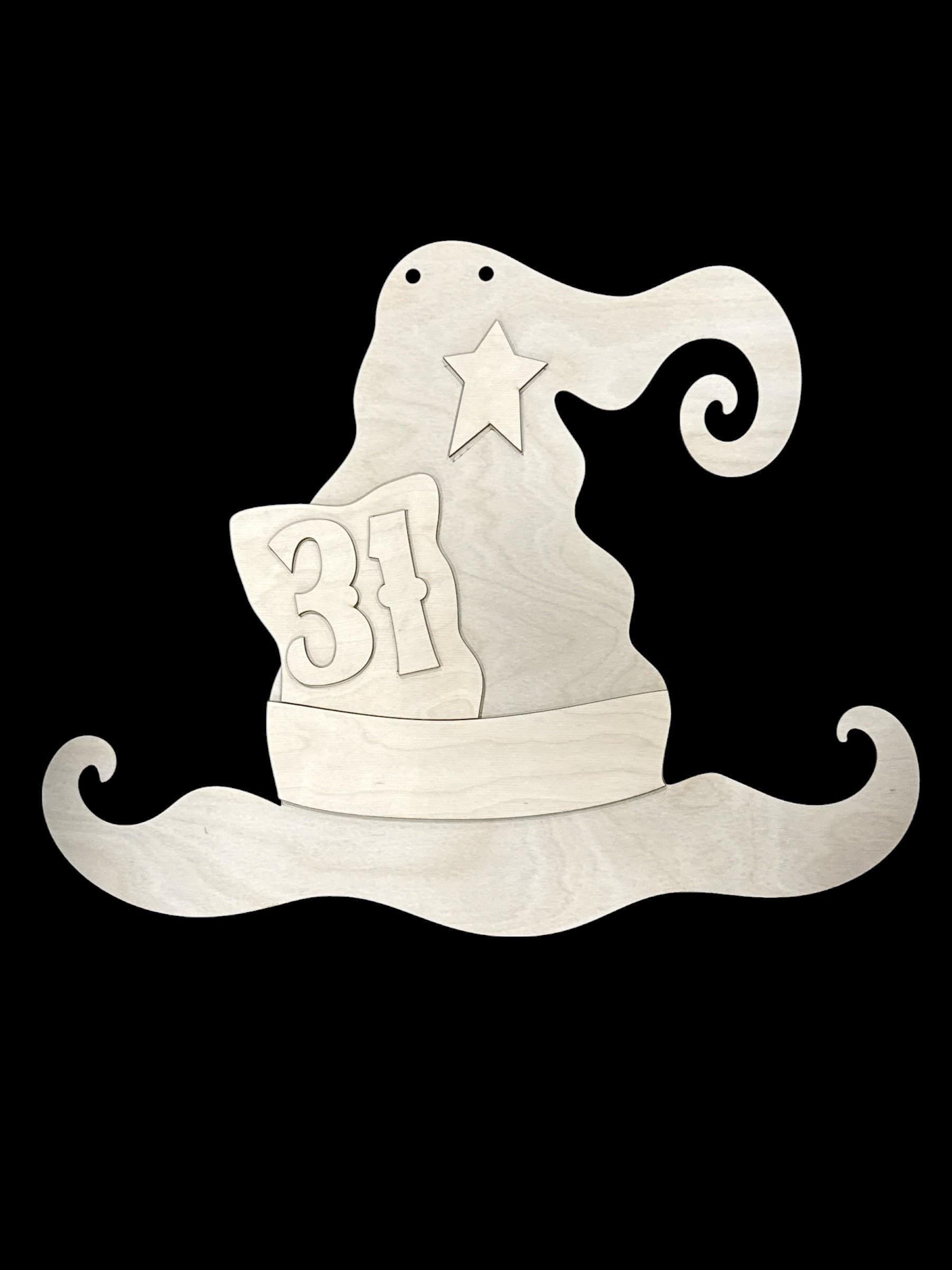 DIY Witch's Hat, Halloween - 3 Sizes